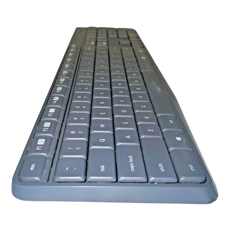 Logitech K235 Gray Wireless Keyboard Without USB Adapter And Mouse‎ - Picture 7 of 11
